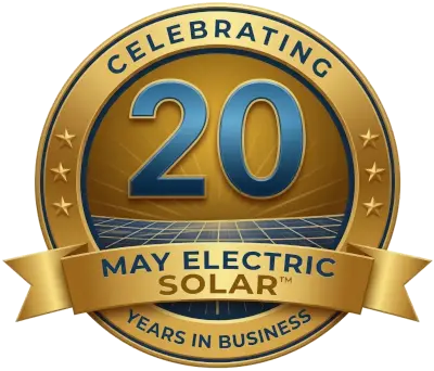 Celebrating 20 years in business — May Electric Solar
